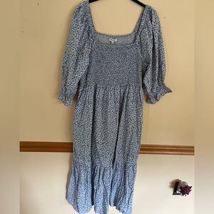 Midi floral print Madewell dress